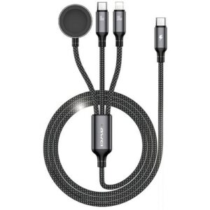 Awei W23 3-in-1 Fast Charging Cable